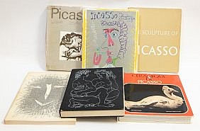 SIX BOOKS PERTAINING TO PABLO PICASSOComprising  3549d9