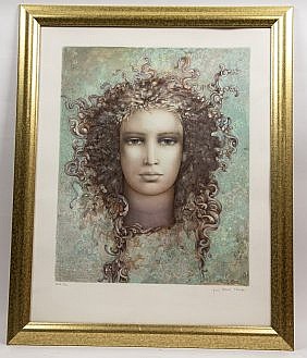 JEAN PAUL CLEREN FRENCH B 1940 Visage 354a22