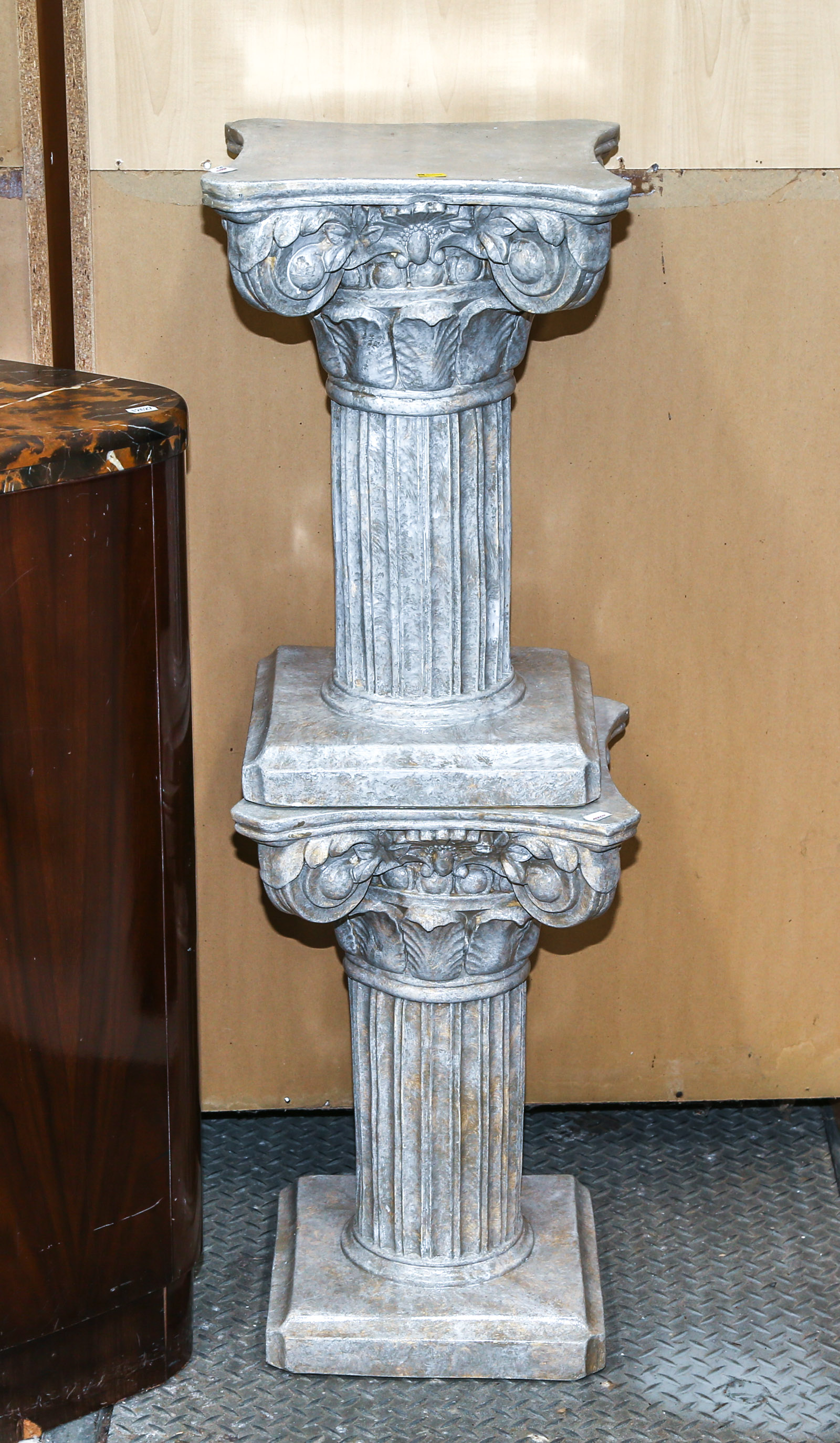 A PAIR OF NEOCLASSICAL PEDESTALS 354a2a