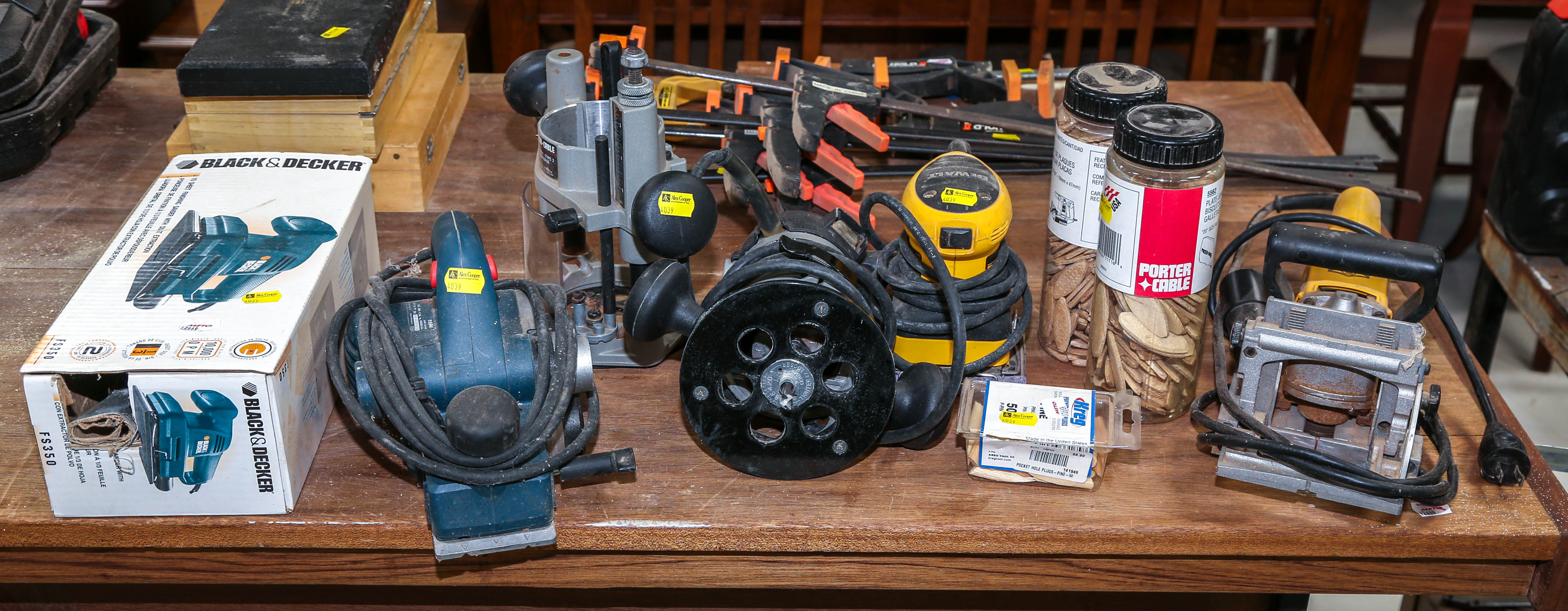 ASSORTED POWER HAND TOOLS Including