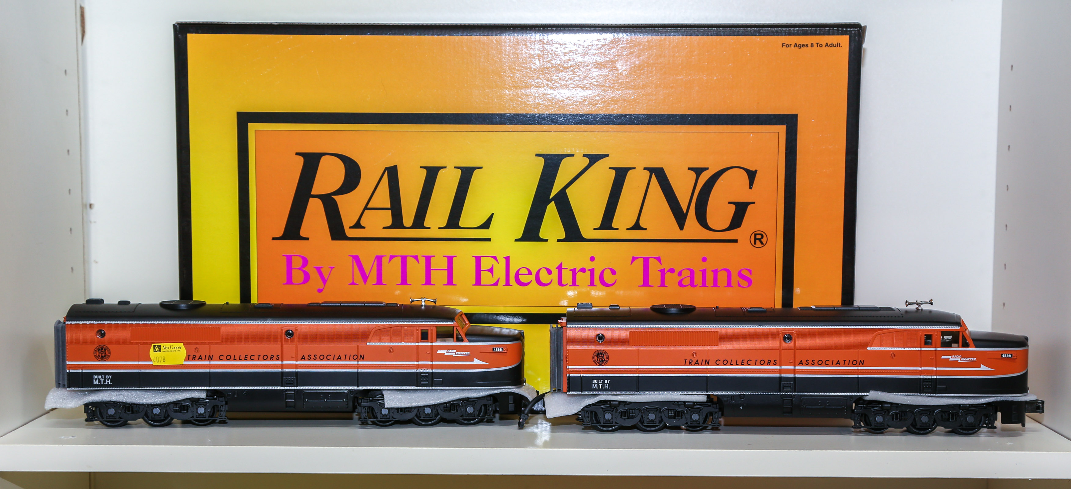 RAIL KING ALCO PA DIESEL AA SET 354a75