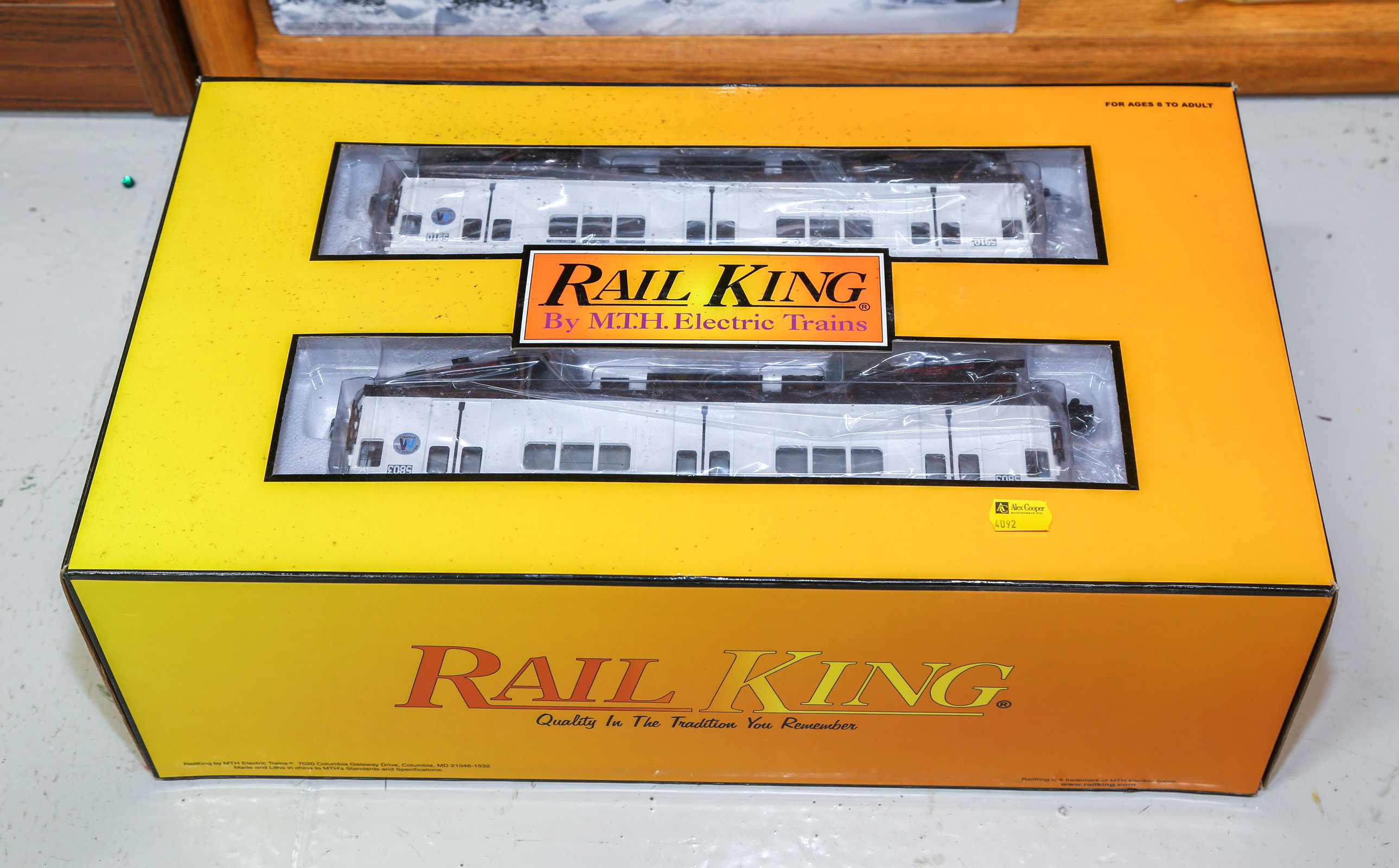 RAIL KING R 12 FOUR CAR SUBWAY 354a83