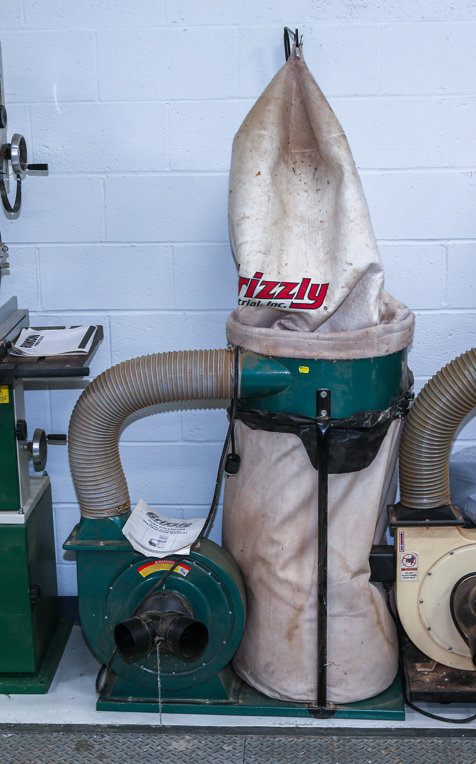 GRIZZLY DUST COLLECTOR Model G1028Z,