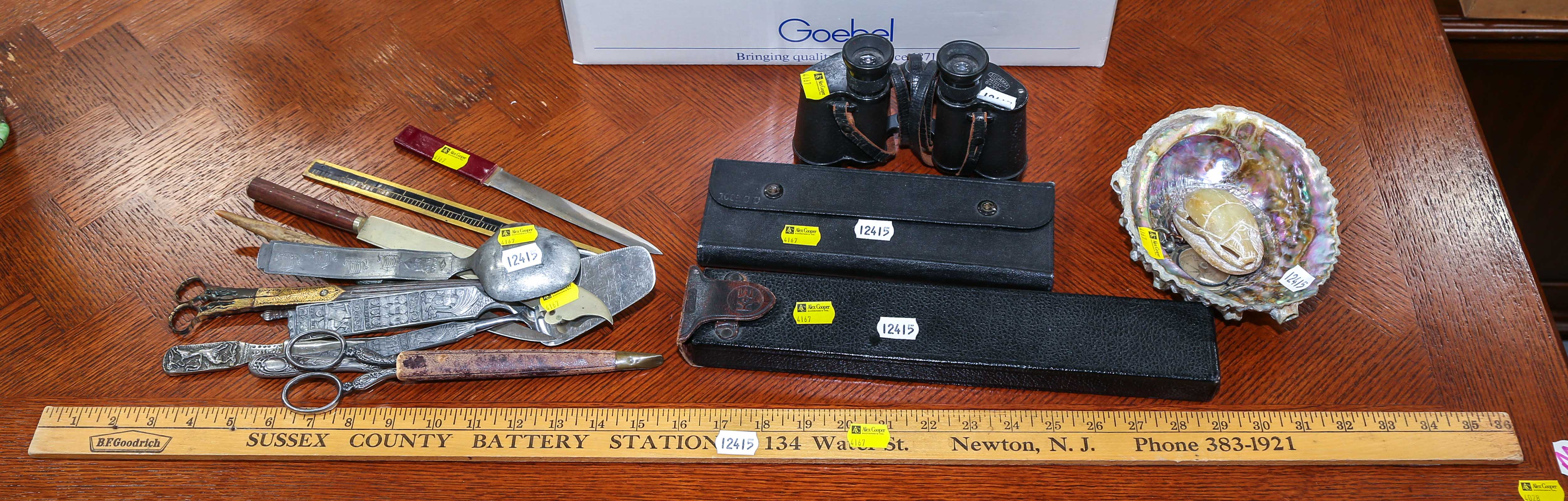 ASSORTED ITEMS Including a K E 354ad0