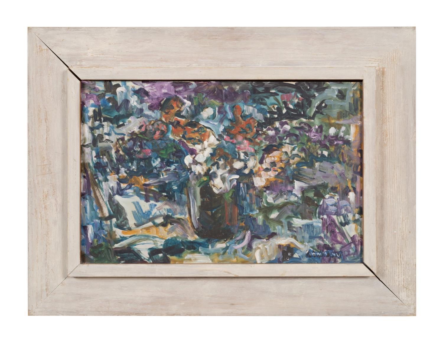 MARGE ARMSTON DIMMIT FLORAL ABSTRACT  354c9c