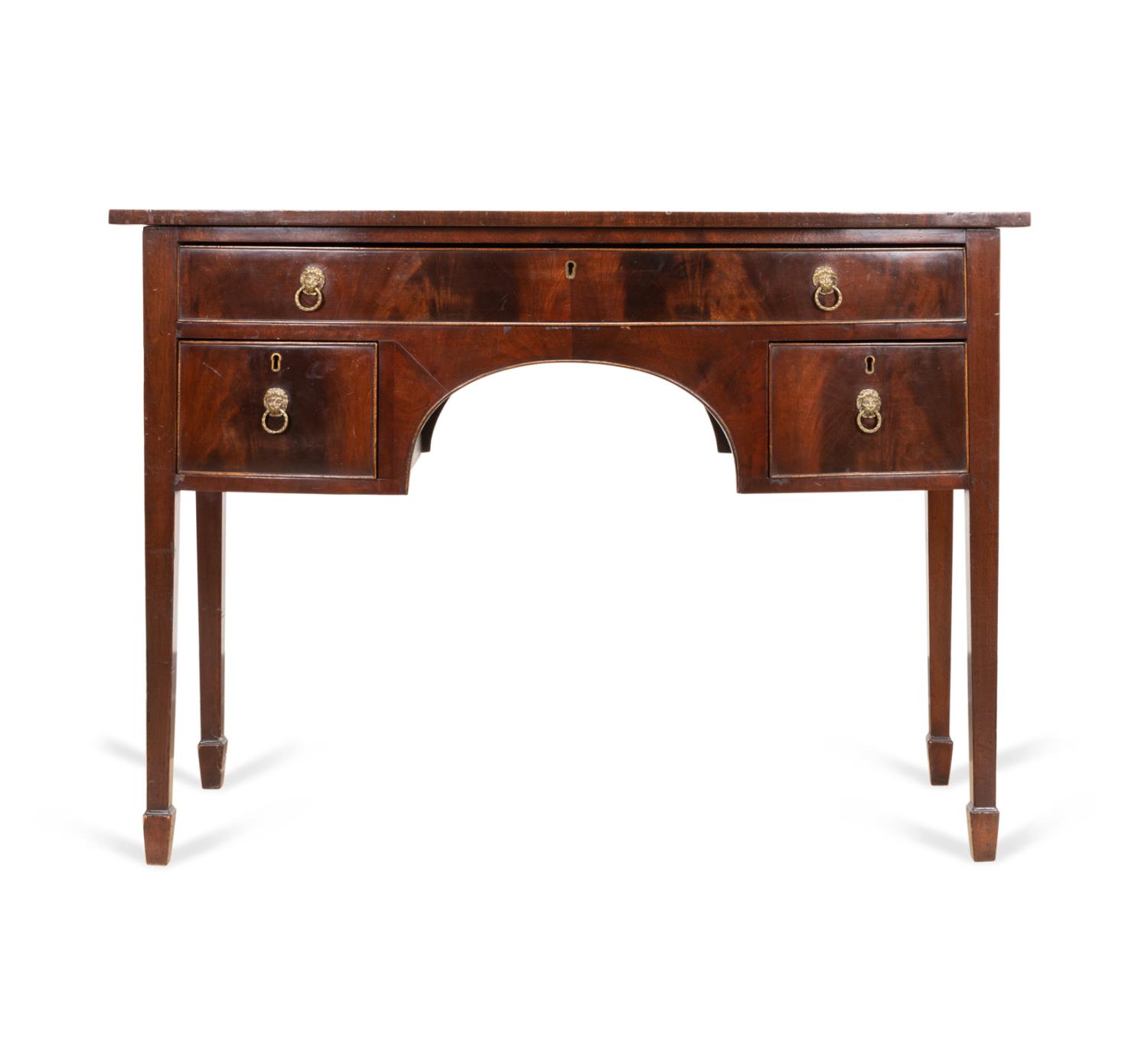 ENGLISH HEPPLEWHITE STYLE MAHOGANY