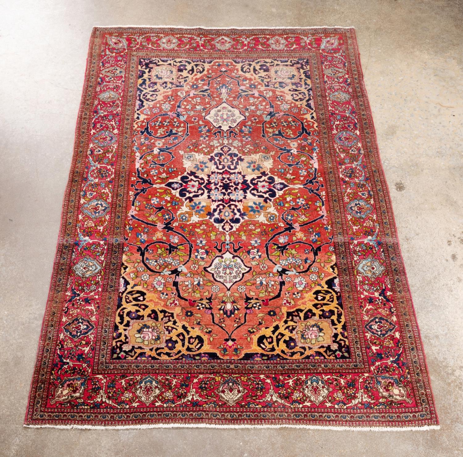 HAND KNOTTED WOOL PERSIAN FERAHAN