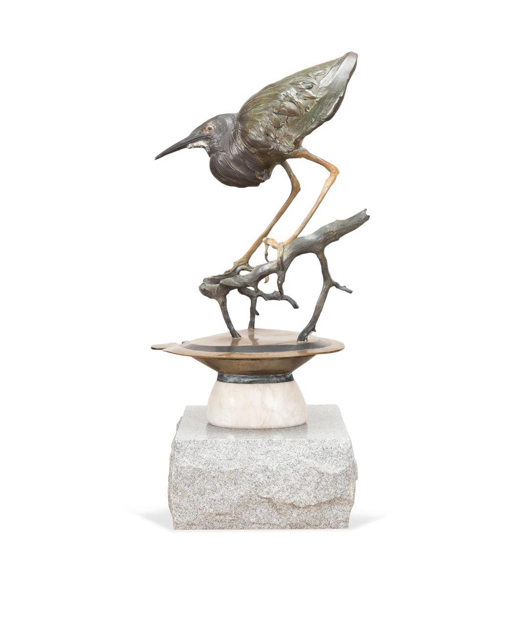 R. CHAPEL, 'GOLDEN POND' BRONZE