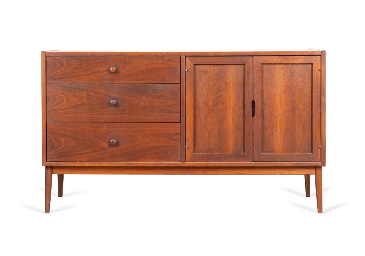 MID CENTURY MODERN SOLID WOOD CREDENZA 354de4