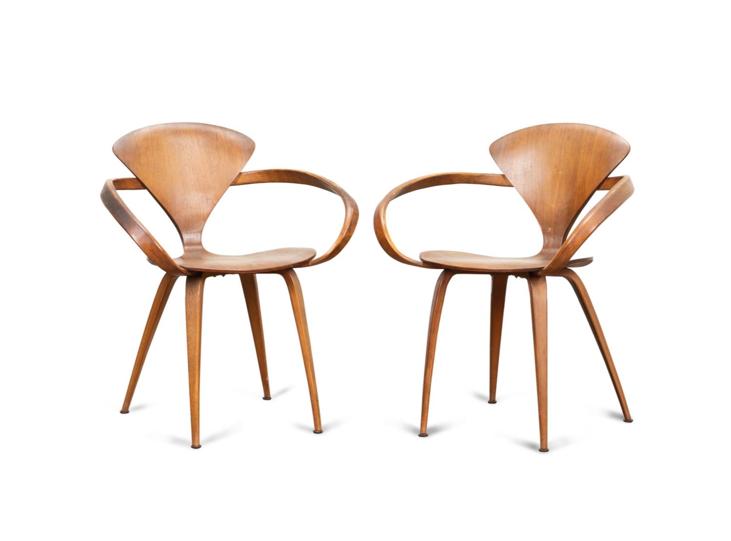 PAIR NORMAN CHERNER FOR PLYCRAFT