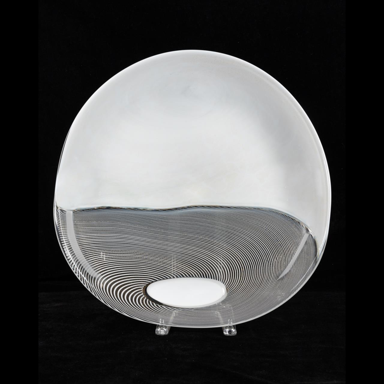 GIAMPAOLO SEGUSO MURANO GLASS CHARGER  354e58