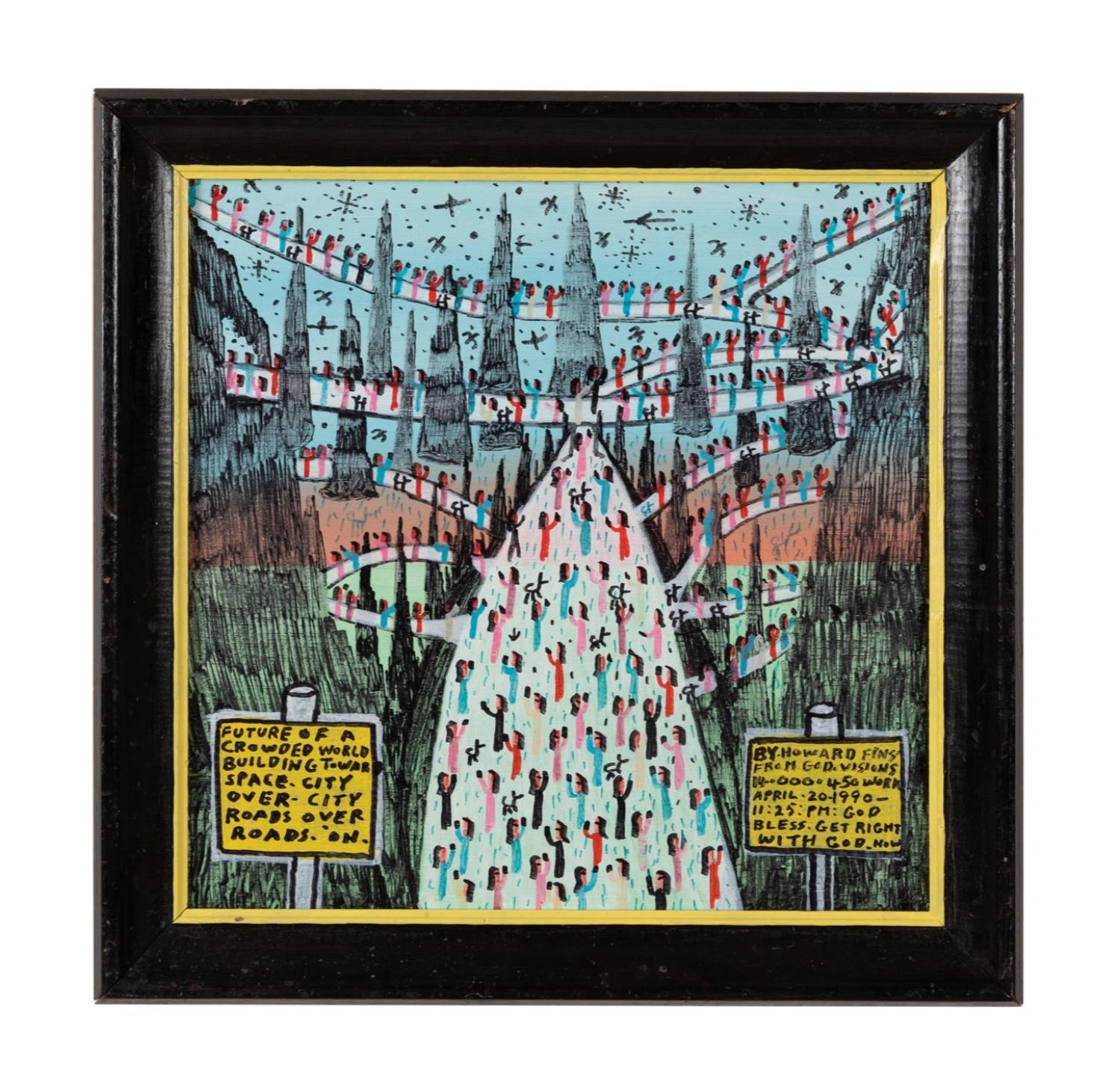 HOWARD FINSTER FUTURE OF A CROWDED 354eac