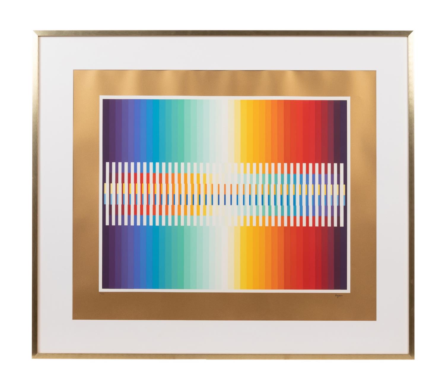 YAAKOV AGAM 'THANKSGIVING' RAINBOW