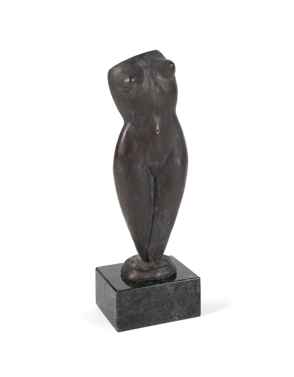 LARRY MOHR PATINATED BRONZE FEMALE 354eed
