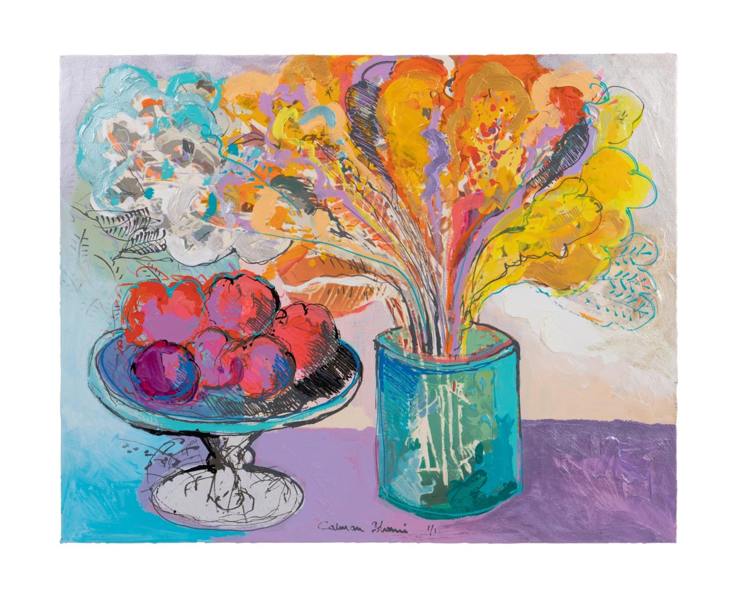 CALMAN SHEMI 'FRUIT AND FLOWERS'