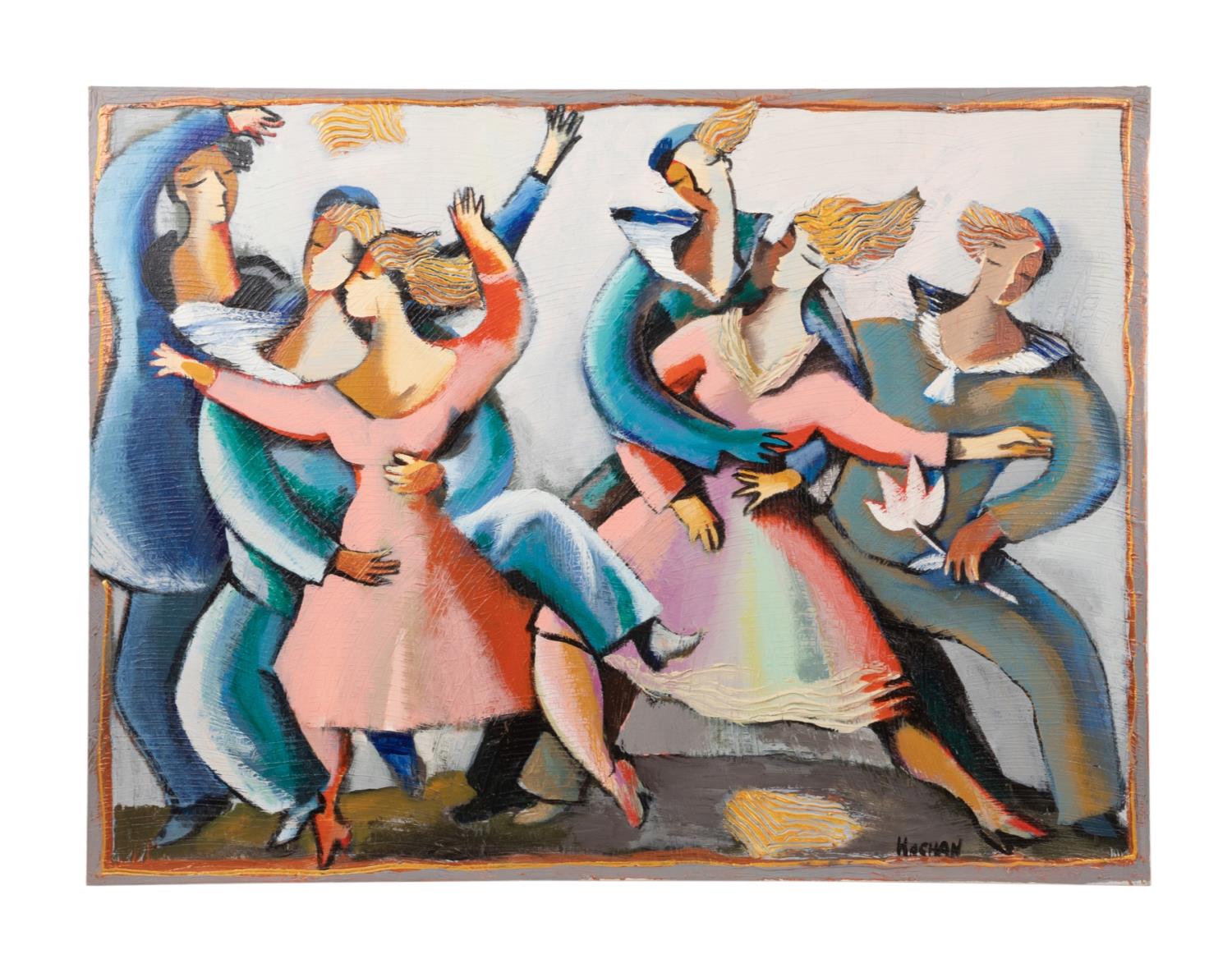 MICHAEL KACHAN DANCING FIGURES  354f27