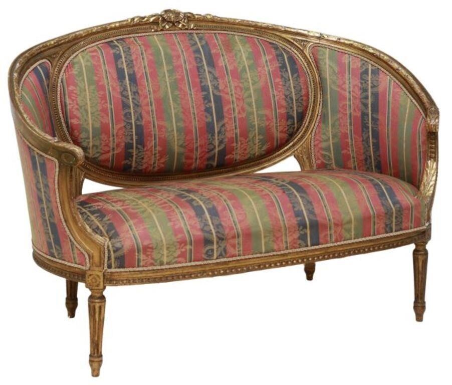 FRENCH LOUIS XVI STYLE GILTWOOD 354fca