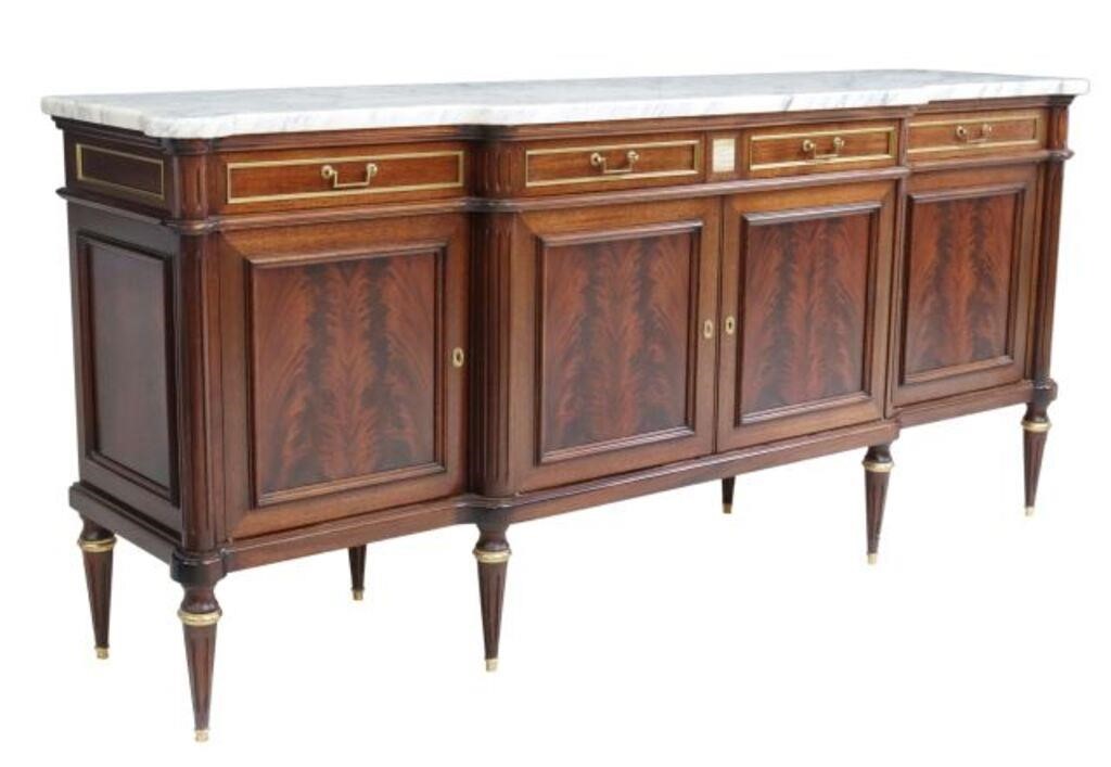 FRENCH LOUIS XVI STYLE FLAME MAHOGANY 354fd0