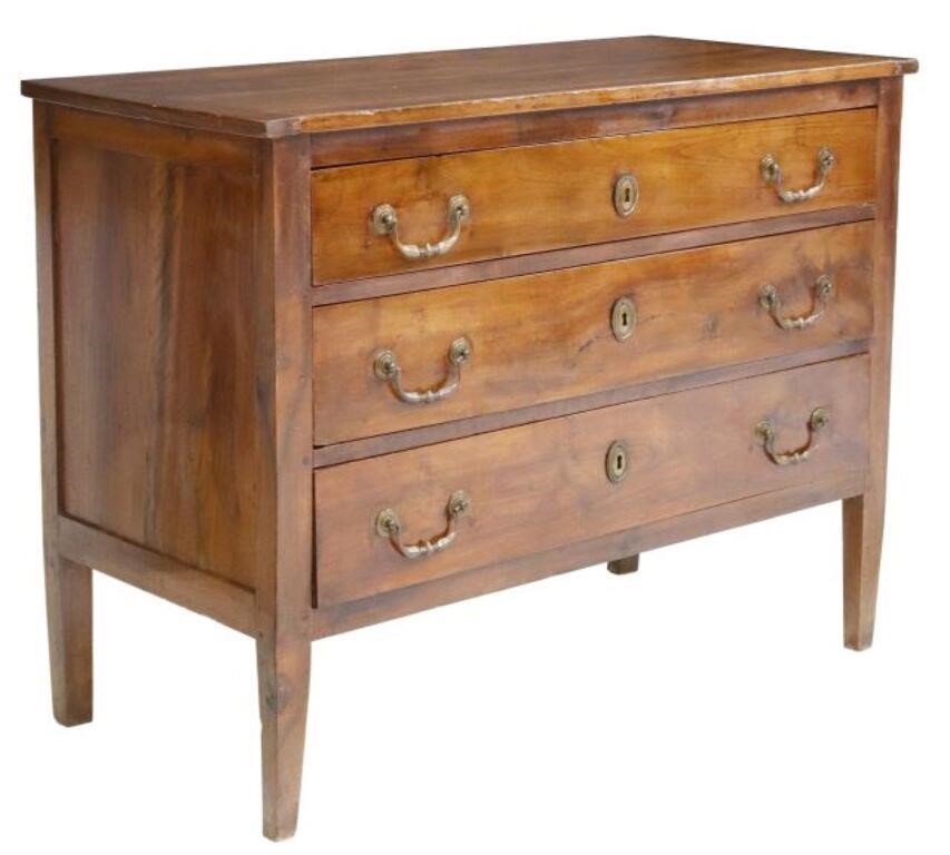 NEOCLASSICAL THREE-DRAWER COMMODENeoclassical