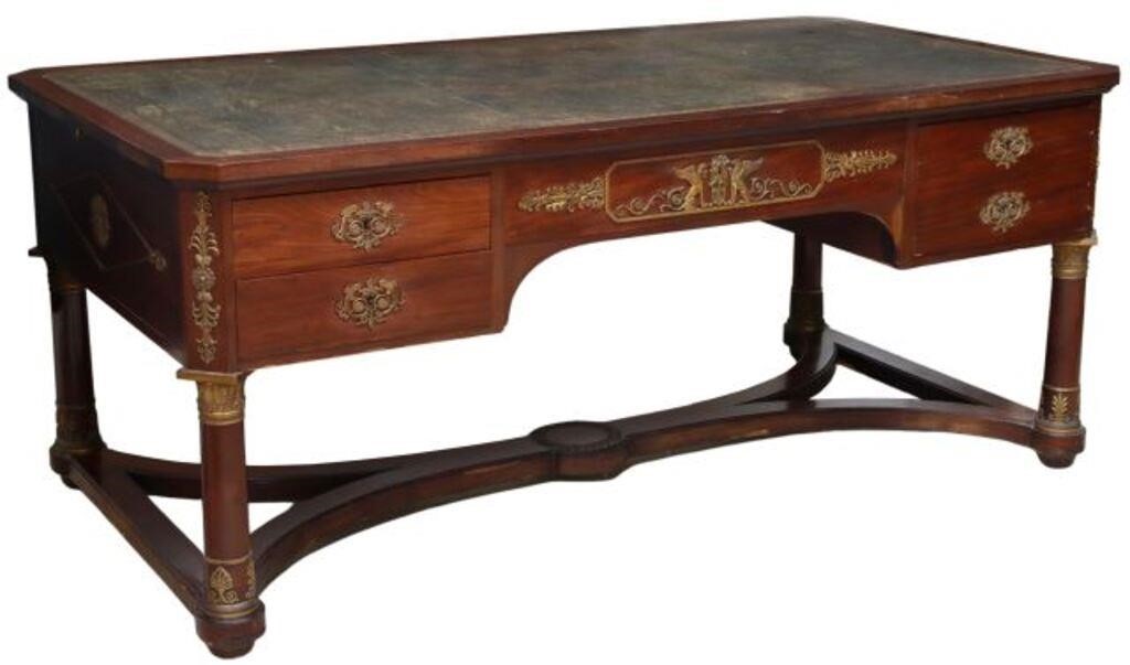 FRENCH EMPIRE STYLE MAHOGANY BUREAU 355058