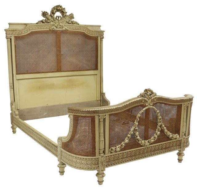 FRENCH LOUIS XVI STYLE PAINTED 3577ca