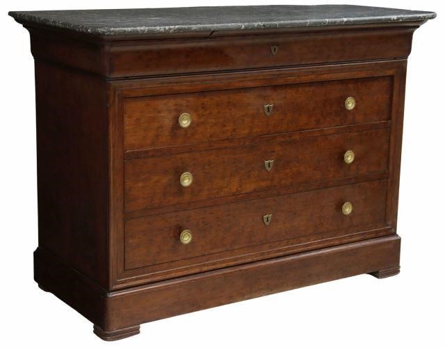 FRENCH LOUIS PHILIPPE PERIOD MARBLE-TOP