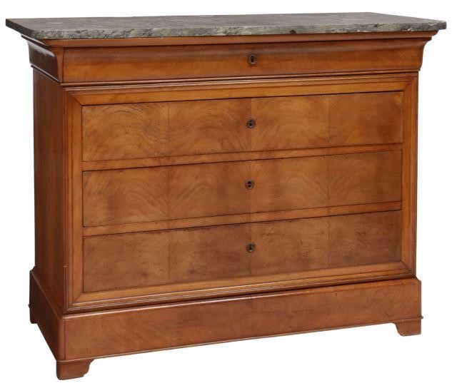 LOUIS PHILIPPE PERIOD MARBLE TOP 35783f