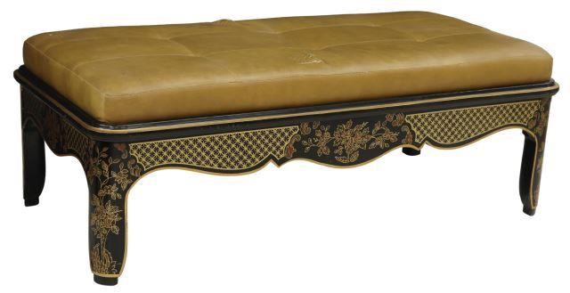 CHINESE PARCEL GILT BLACK LACQUERED 357852