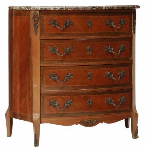 PETITE FRENCH LOUIS XV STYLE MARBLE TOP 357863
