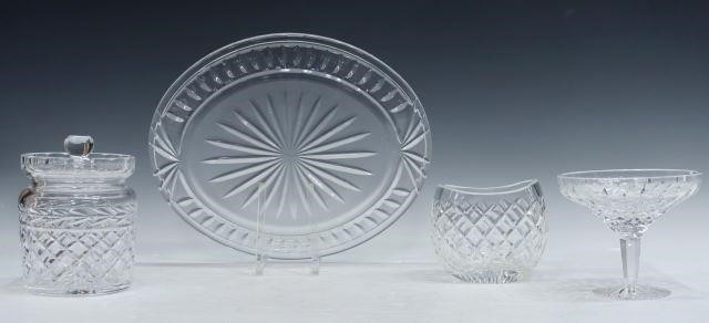 (4) WATERFORD CUT CRYSTAL SERVICE