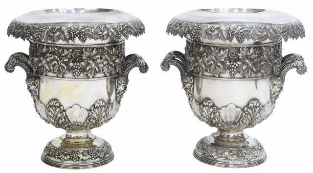 (2) SHEFFIELD SILVERPLATE CHAMPAGNE