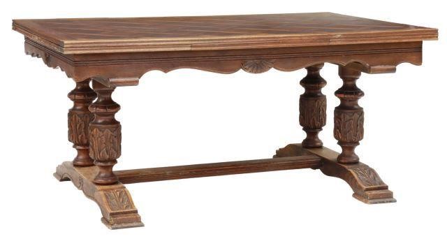 RENAISSANCE REVIVAL OAK DRAW LEAF 35790b