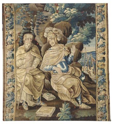 AUBUSSON MYTHOLOGICAL TAPESTRY,