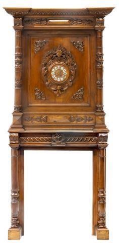 MONUMENTAL FRENCH FIREPLACE SURROUND