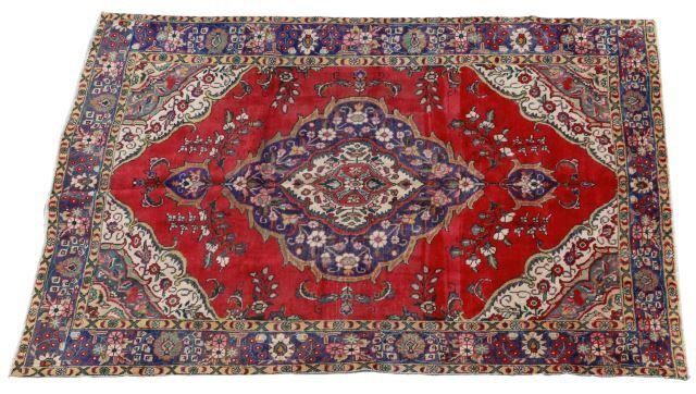 HAND TIED PERSIAN TABRIZ RUG 9 2 75  3579d5