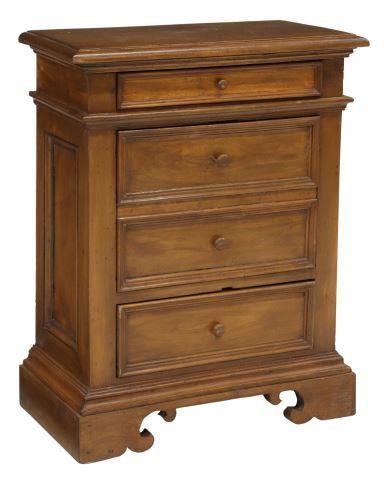 ITALIAN BAROQUE STYLE WALNUT BEDSIDE 357a17