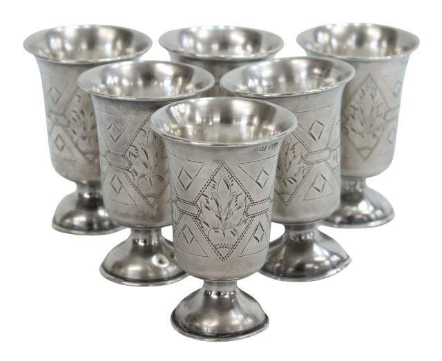  6 RUSSIAN JUDAICA 875 SILVER 357a27