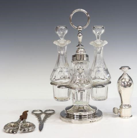  4 CHRISTOFLE SILVERPLATE CRUET 357a2c