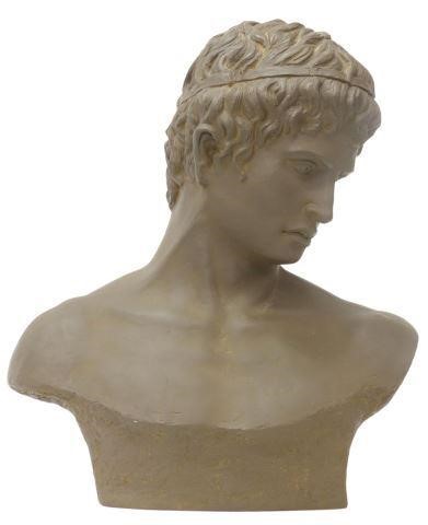 CLASSICAL STYLE CAST RESIN BUST 357a40