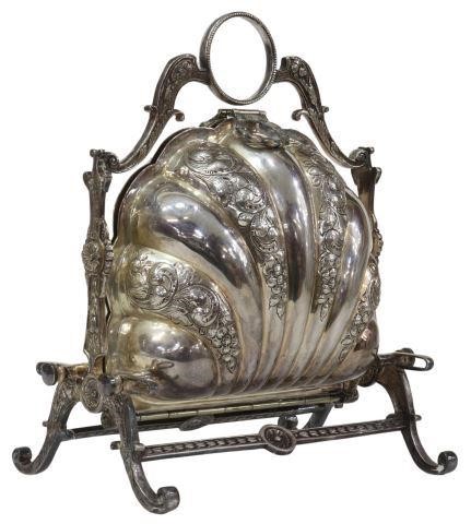 ENGLISH SILVERPLATE SHELL-FORM