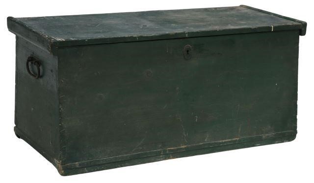 TEXAS PAINTED PINE TOOL BOX, EMIL