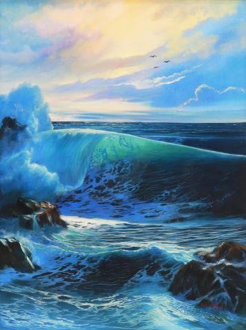 W.E. MASHBURN (CAL) CRASHING WAVE,
