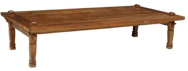 OVERSIZED RUSTIC TEAKWOOD TAKHAT  357b17