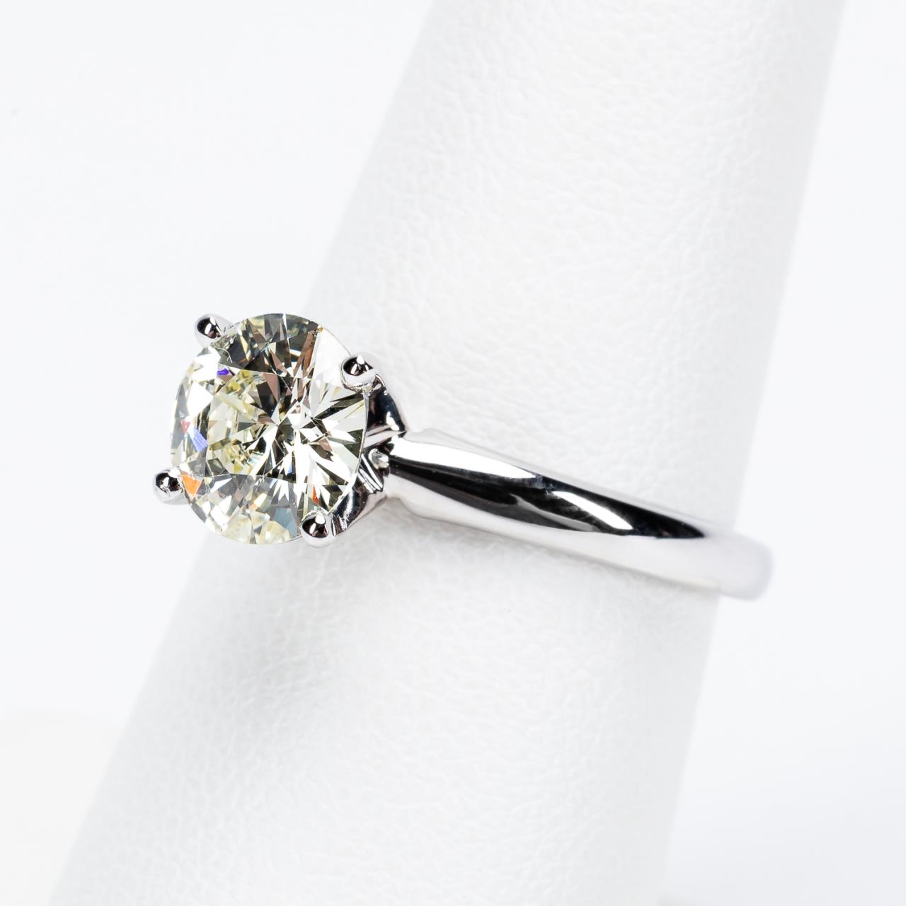 1.56CT DIAMOND SOLITAIRE 14K AND