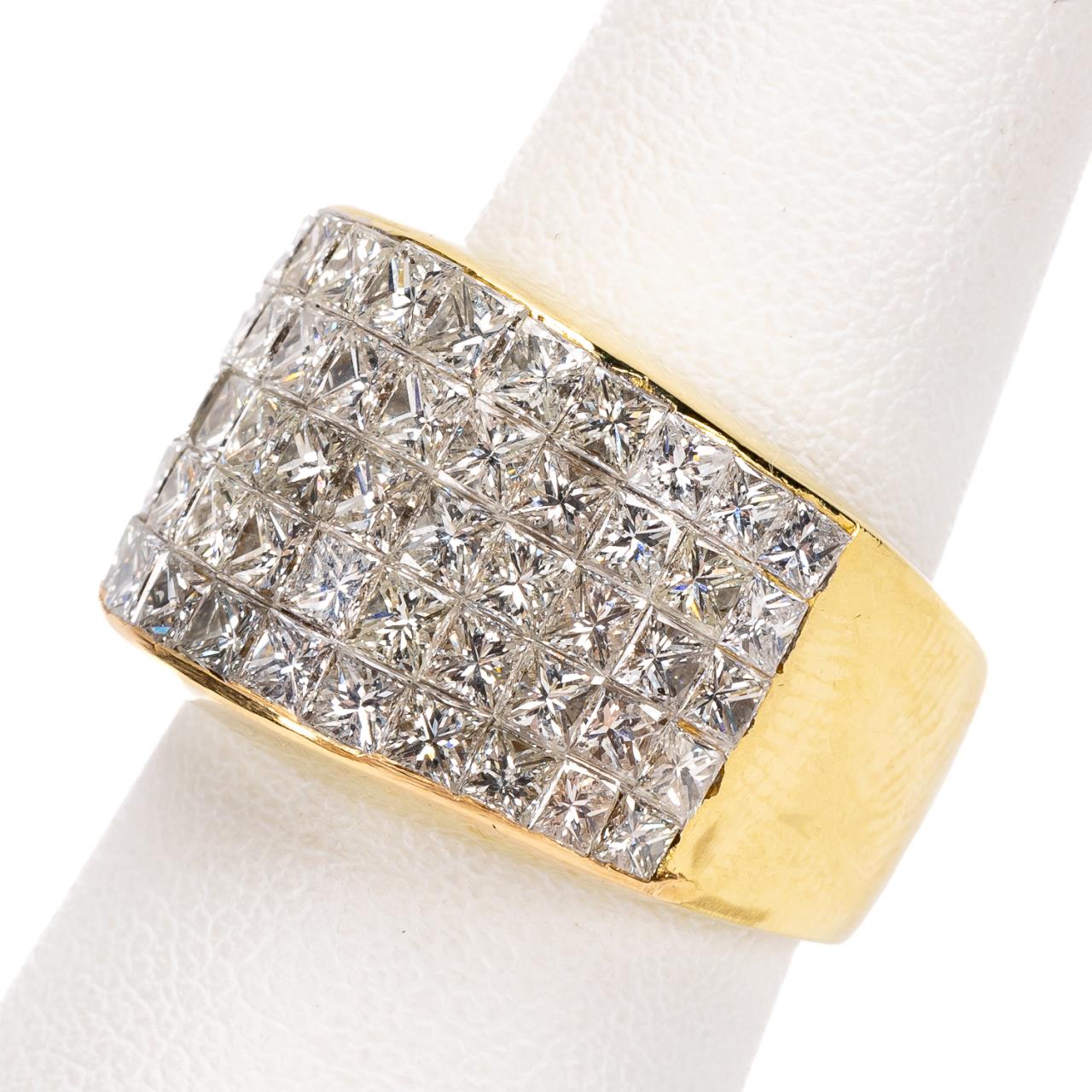 INVISIBLY SET 3 CTW DIAMOND AND18K 357bd4
