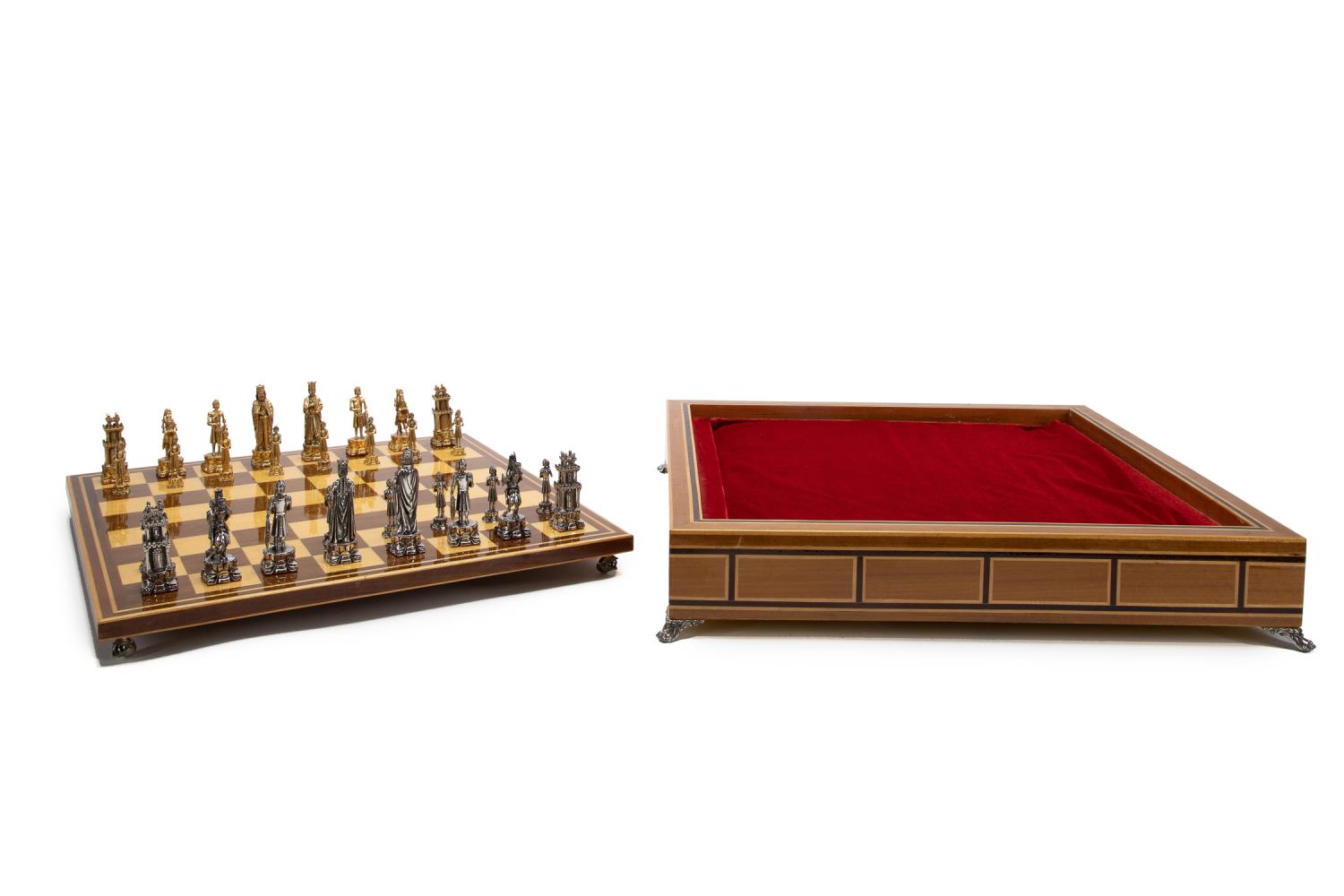 PEDRO DURAN STERLING CHESS SET 357c02