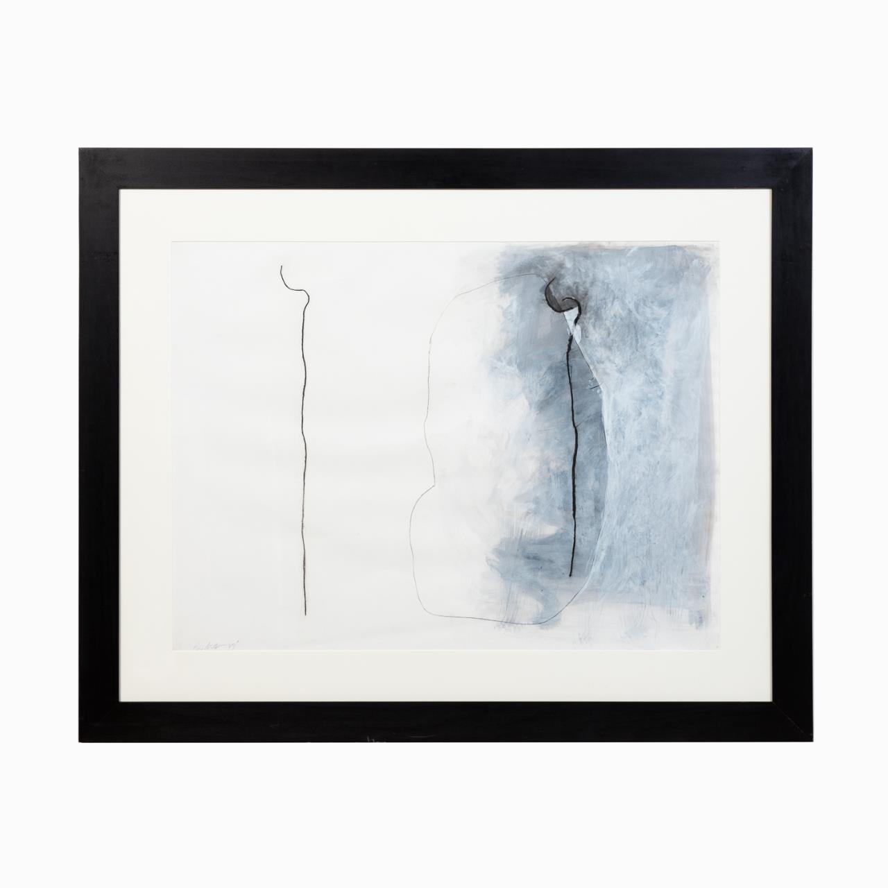 ALEXIS PORTILLA GRAY BLACK ABSTRACT 357c83