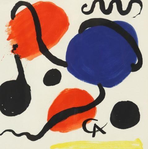 ALEXANDER CALDER (1898-1976) LITHOGRAPHFramed