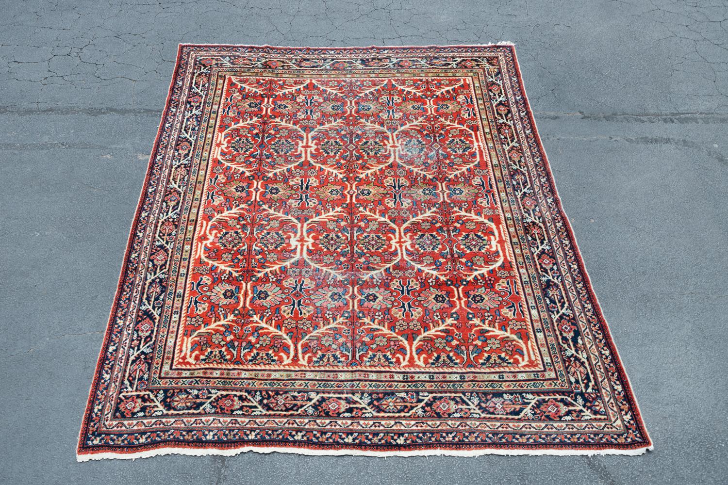 HAND KNOTTED PERSIAN MAHAL, 12