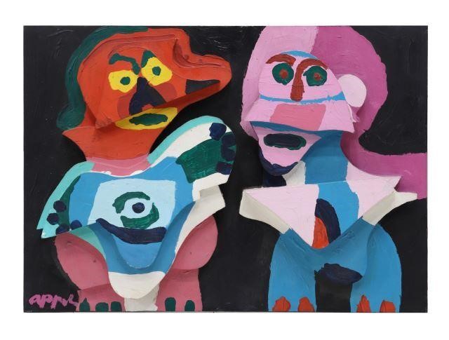 KAREL APPEL 1921 2006 PAINTED 357d1f